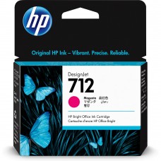 HP 712 Magenta Ink Cartridge 29ml 3ED68A