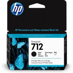 HP 712 Black Ink Cartridge 38ml 3ED70A