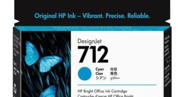 HP 712 Cyan Ink Cartridge 29ml 3ED67A | Prizma Graphics