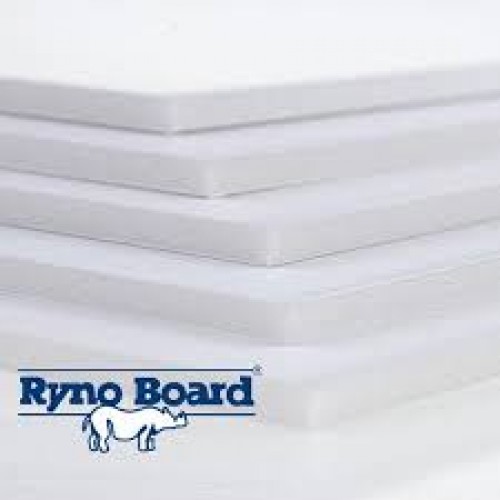 5mm Ryno High Density Foamboard White 1016mm x 1524mm - Pack 25 Sheets