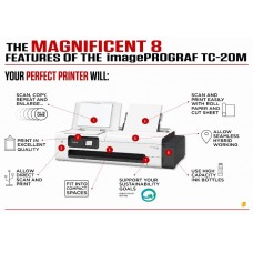 Canon ImagePROGRAF TC-20M 24" A1 Compact 4 Colour Multifunctional Colour Inkjet Printer 5816C003AB