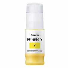 Canon PFI-050Y Yellow 70ml Ink Bottle for Canon TC-20C & TC-20M Printer 5701C001AA
