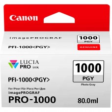 Canon PFI-1000PGY Photo Grey Ink Tank 80ml - Canon PRO-1000 Photo Printer 0553C001