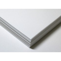 A4 Matt White Backing Card 250 micron Box of 100