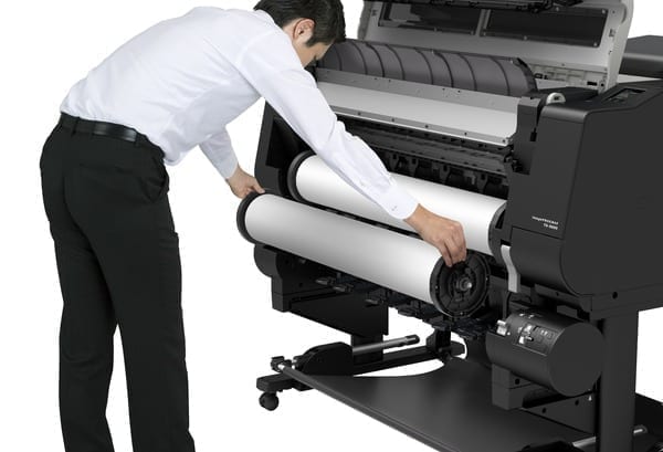 Choose a Canon ImagePROGRAF TM or TX series printer for (almost) uninterrupted printing Choose a Canon ImagePROGRAF TM or TX series printer for (almost) uninterrupted printing