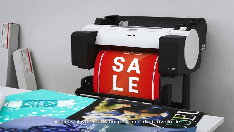 Leave your printer printing overnight, when you choose the Canon TM-205 or TM-305 Leave your printer printing overnight, when you choose the Canon TM-205 or TM-305