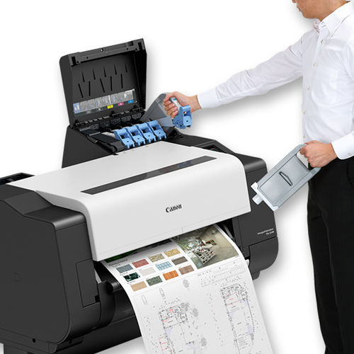 Why the users of Canon large-format printers really should be using genuine manufacturer inks