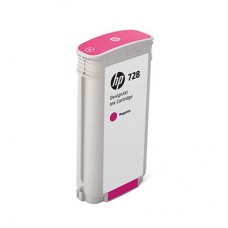 HP 728 Magenta 130ml Ink Cartridge for HP Designjet T730 Printer & T830 eMFP F9J66A