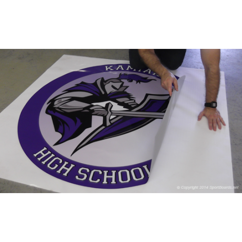 A quick guide to the process of installing floor graphics