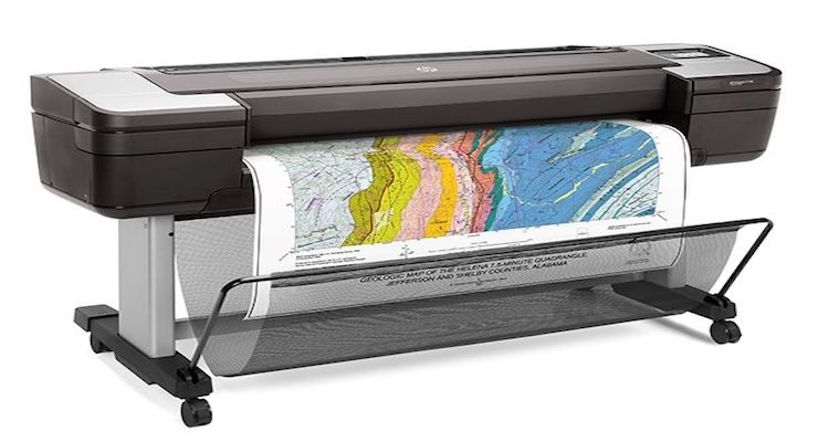 The HP DesignJet T1700 offers impeccable security among CAD printers The HP DesignJet T1700 offers impeccable security among CAD printers