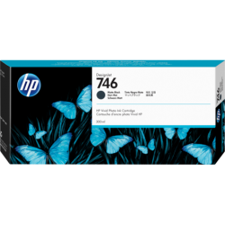 HP 746 300ml Matte Black Ink Cartridge for HP Designjet Z6, Z6dr, Z9+ & Z9+dr Printers P2V83A