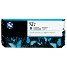 HP 747 300ml Chromatic Blue Ink Cartridge for HP Designjet Z9+ & Z9+dr Printers P2V85A