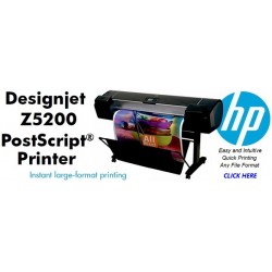 HP Designjet Z5200 PS 44" 8 Colour Photo Printer CQ113A