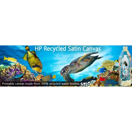 HP Recycled Satin Inkjet Canvas 330gsm A1 24" 610mm x 15.2m 4NT70A Roll