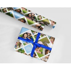 HP Satin Custom Printed Wrapping Paper 100gsm 914mm x 45.7m 3" Core Roll
