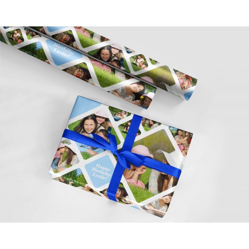 HP Satin Custom Printed Wrapping Paper 100gsm 914mm x 45.7m 3" Core Roll