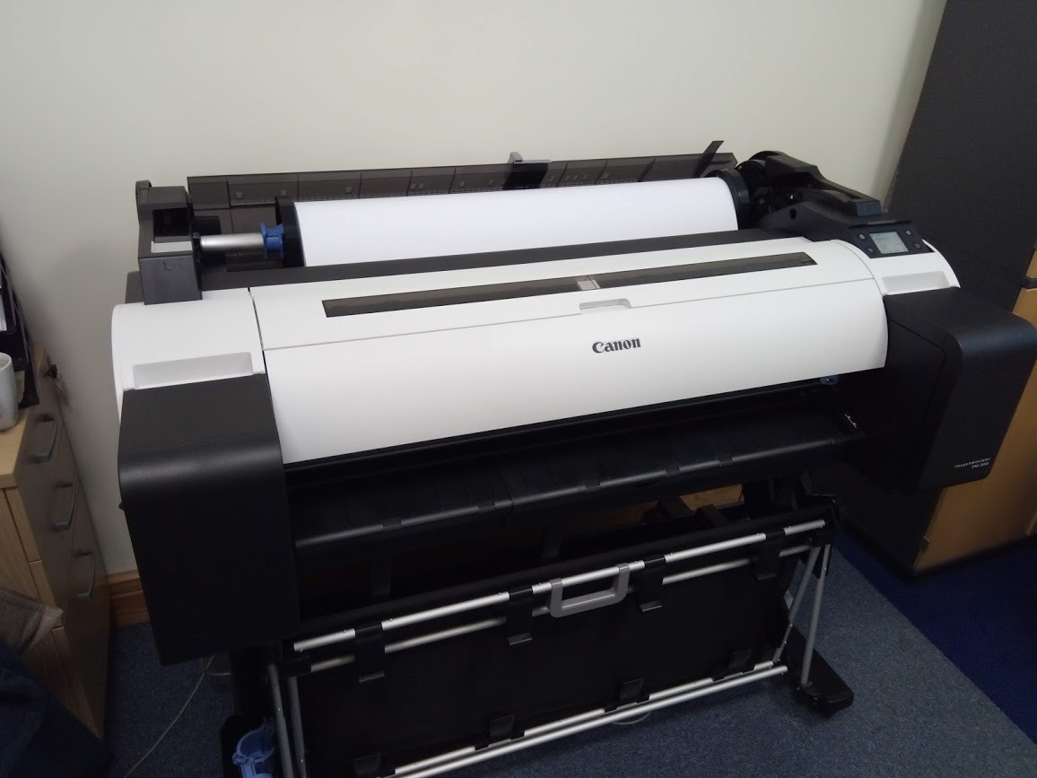 Our extra-long paper rolls are an excellent match to the Canon TM-200/205 and TM-300/305 Our extra-long paper rolls are an excellent match to the Canon TM-200/205 and TM-300/305