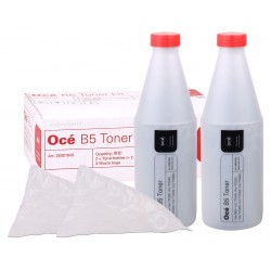 Oce B5 Genuine Toner Kit 2 Bottles 25001843 for TDS300/TDS320/TDS400/TDS450/TDS600 & 9600