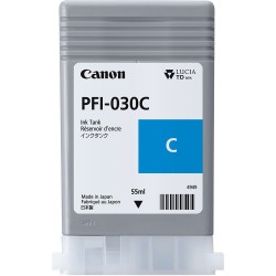 Canon PFI-030C Cyan 55ml Ink Tank 3490C001AA for TM-240 & TM-340