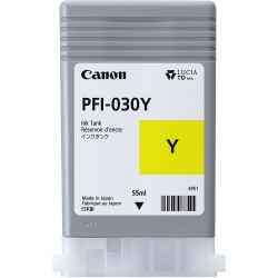 Canon PFI-030Y Yellow 55ml Ink Tank 3492C001AA for TM-240 & TM-340