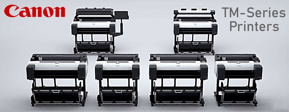 Precision, performance and productivity are all assured by Canon’s new TM printers