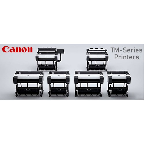 Precision, performance and productivity are all assured by Canon’s new TM printers