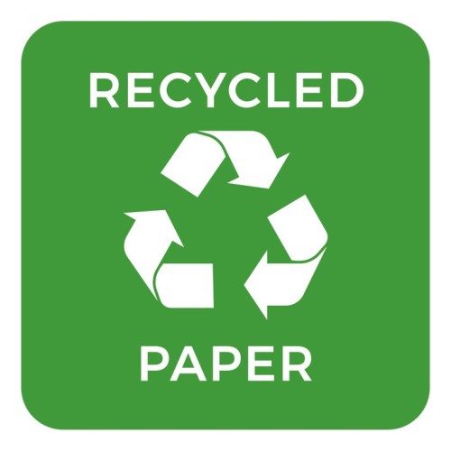95gsm recycled coated inkjet paper is now available from us for a variety of purposes