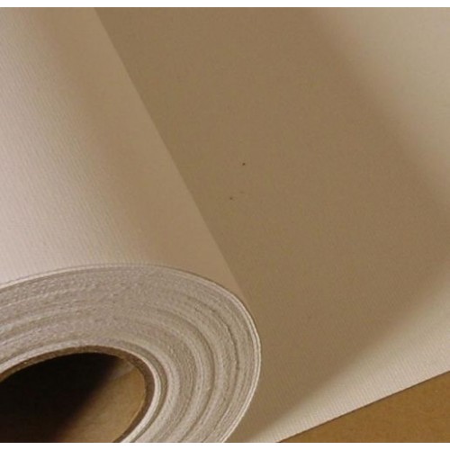 Matt Textured Polyester Cotton Inkjet Canvas 410gsm Roll 44" 1118mm x 18m