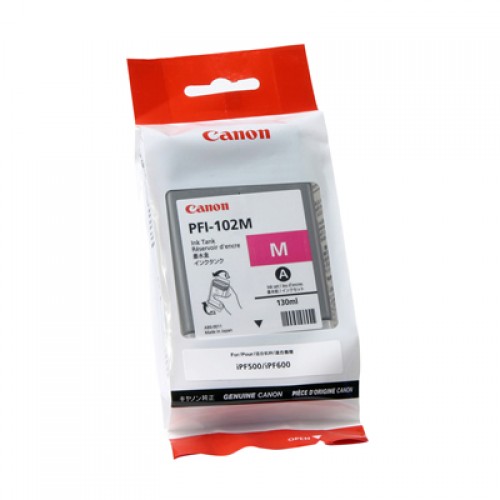 Canon Magenta Dye Ink Cartridge PFI-102M