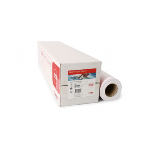 IJM043 Oce Recycled FSC Inkjet Plotter Paper 80gsm A0 36" 914mm x 50m 3 Roll Pack