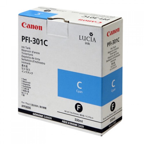 Canon Cyan Ink Cartridge 330ml PFI-301C