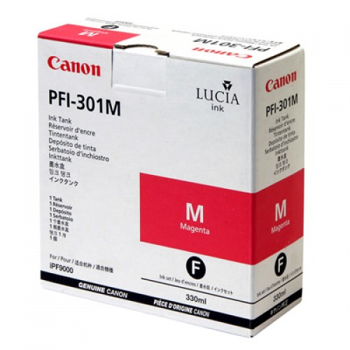Canon Magenta Ink Cartridge 330ml  PFI-301M