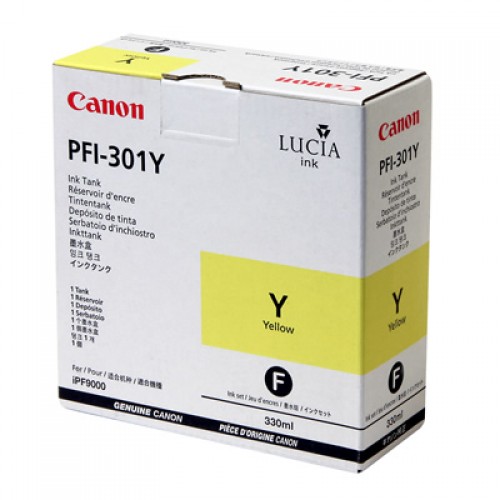 Canon Yellow Ink Cartridge PFI-301Y