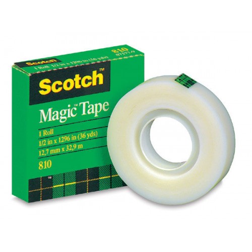 3M Magic Tape 810 12mm x 33m