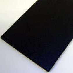 Foamex/Rigid PVC 20" x 30" Black Board 3mm
