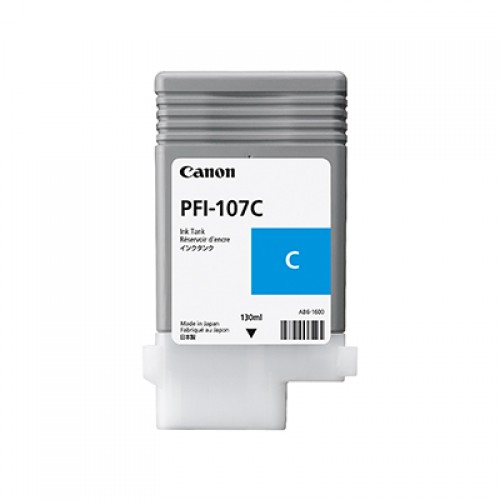 Canon PFI-107C Cyan Ink Tank 130ml