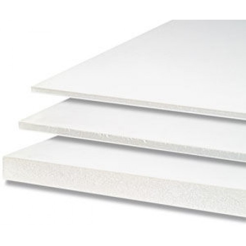 White 5mm Foamboard 4ft x 8ft - Pack 25 Sheets
