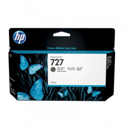 HP B3P22A No.727 Ink Cartridge Matte Black - 130ml