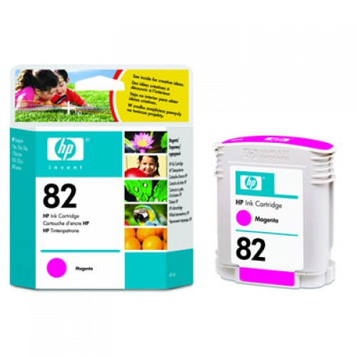 HP C4912A No.82 Magenta Ink Cartridge 69ml for HP Designjet 500, 510 & 800