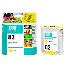 HP C4913A No.82 Yellow 69ml Ink Cartridge for HP Designjet 500 510 & 800