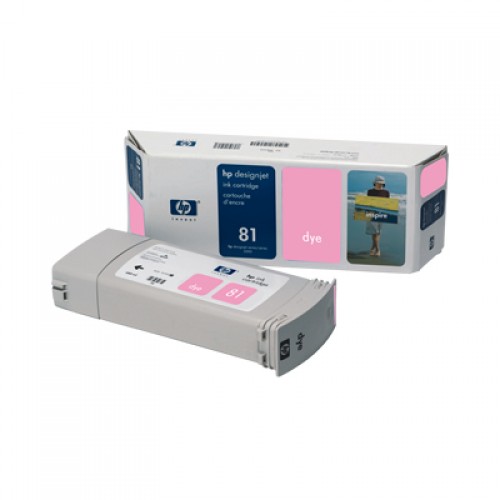 HP C4935A No. 81  Light Magenta Ink Cartridge 680ml for HP Designjet 5000 & 5500