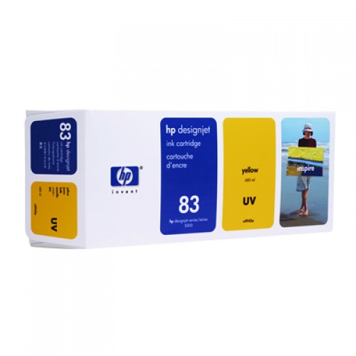 HP 83 C4943A Yellow Ink Cartridge 680ml