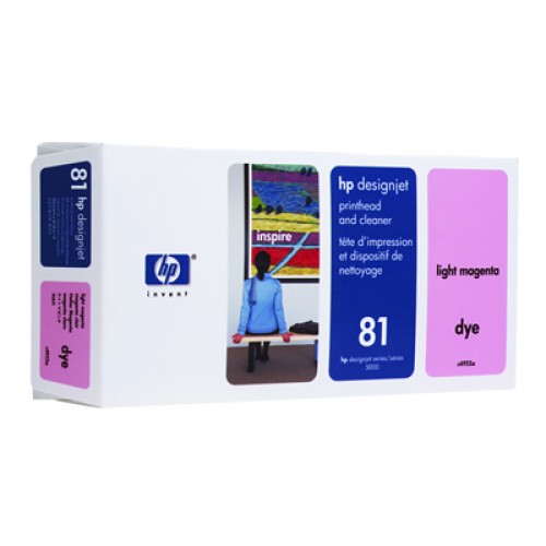 HP C4955A Light Magenta Print Head + Cleaner for HP Designjet 5000 & 5500