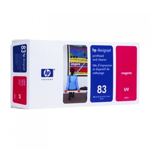 HP 83 C4962A Magenta Print Head + Cleaner