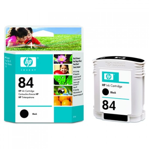 HP C5016A No.84 Black Ink Cartridge 69ml for HP Designjet 10ps, 120, 130, 20ps, 30, 50ps & 90