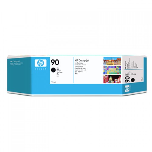 HP 90 C5059A Black Ink Cartridge 775ml for HP Designjet 4000, 4020, 4500 & 4520