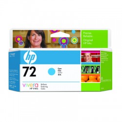 HP 72 C9371A Cyan Ink Cartridge 130ml