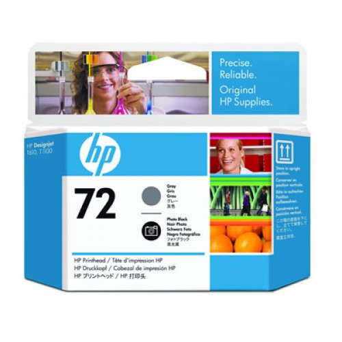 HP 72 C9380A Dual Col. Printhead Grey & Photo Black