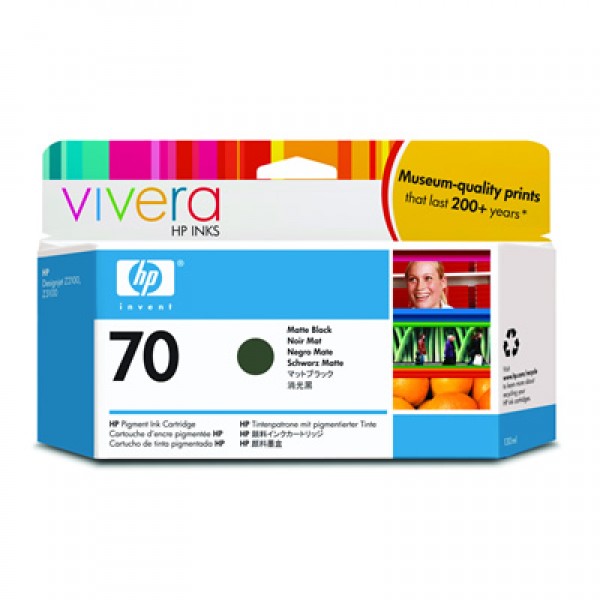 Cartouche Encre HP 70 Cyan Originale C9452A - Pour DesignJet - Date 07/2020