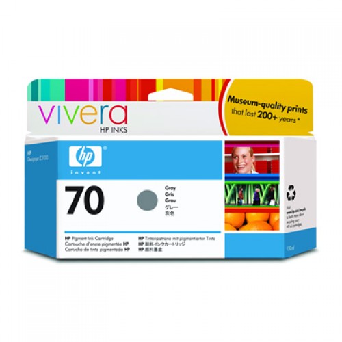 HP 70 C9450A Grey Ink Cartridge 130ml for HP Designjet Z3100 & Z3200